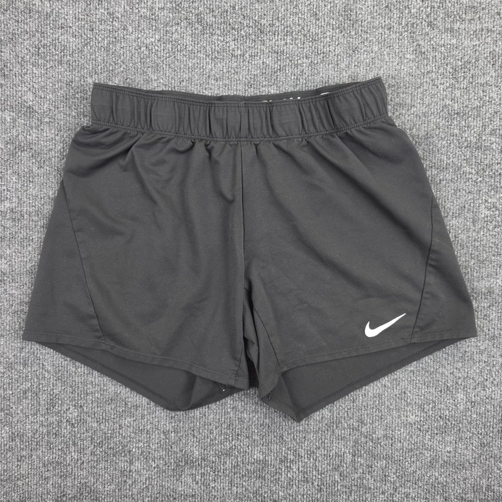 Nike Dri-Fit Attack 5" Training Running Shorts Women S Black Athletic CQ0057-010